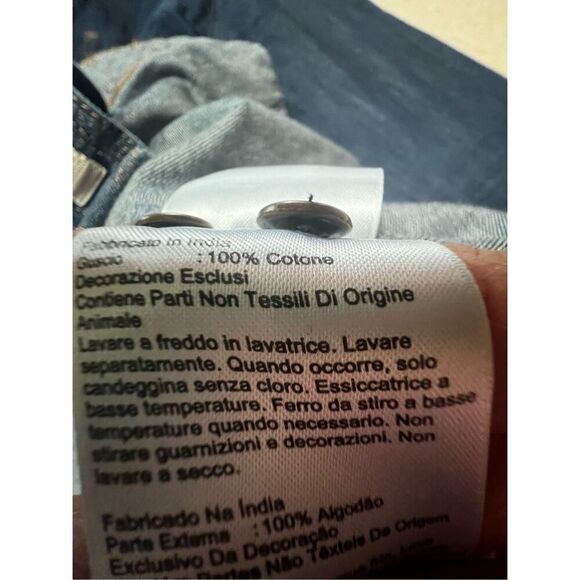 Timberland Men’s Button Down Denim Shirt Sz XL Slim Fit - Picture 4 of 7